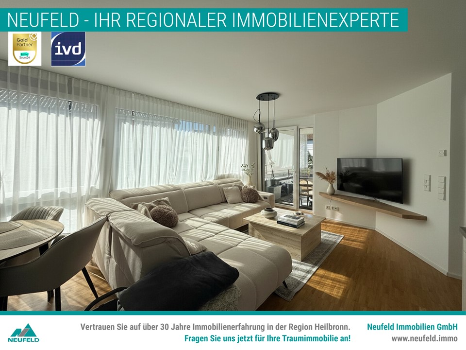 Lichtdurchflutete 4 Zimmer mit Südwest-Balkon& moderner Ausstattung wartet auf Sie! - Foto 1