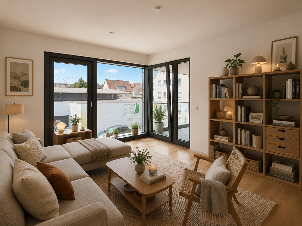 Trauhafte 2-Zimmer Wohnung mit toller Loggia zu vermieten! - Photo 1