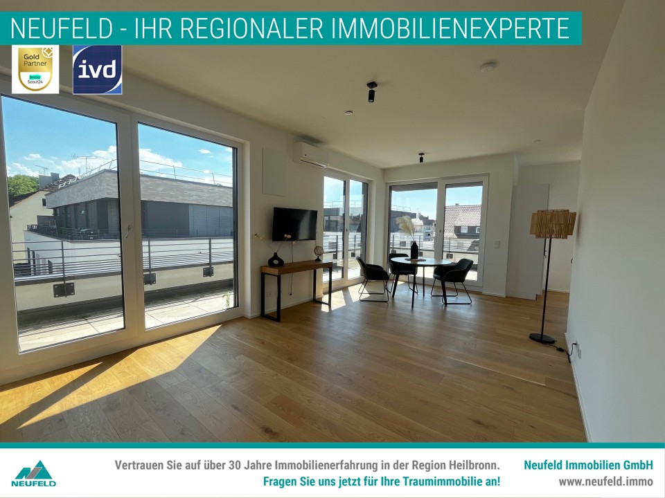 Stylische 2,5-Zimmer Penthouse-Wohnung in erstklassiger Lage zu vermieten! - Foto 1
