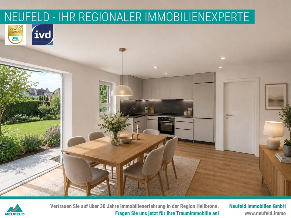 Moderne Erdgeschosswohnung mit Wohlfühlcharakter zu vermieten! - Photo 1