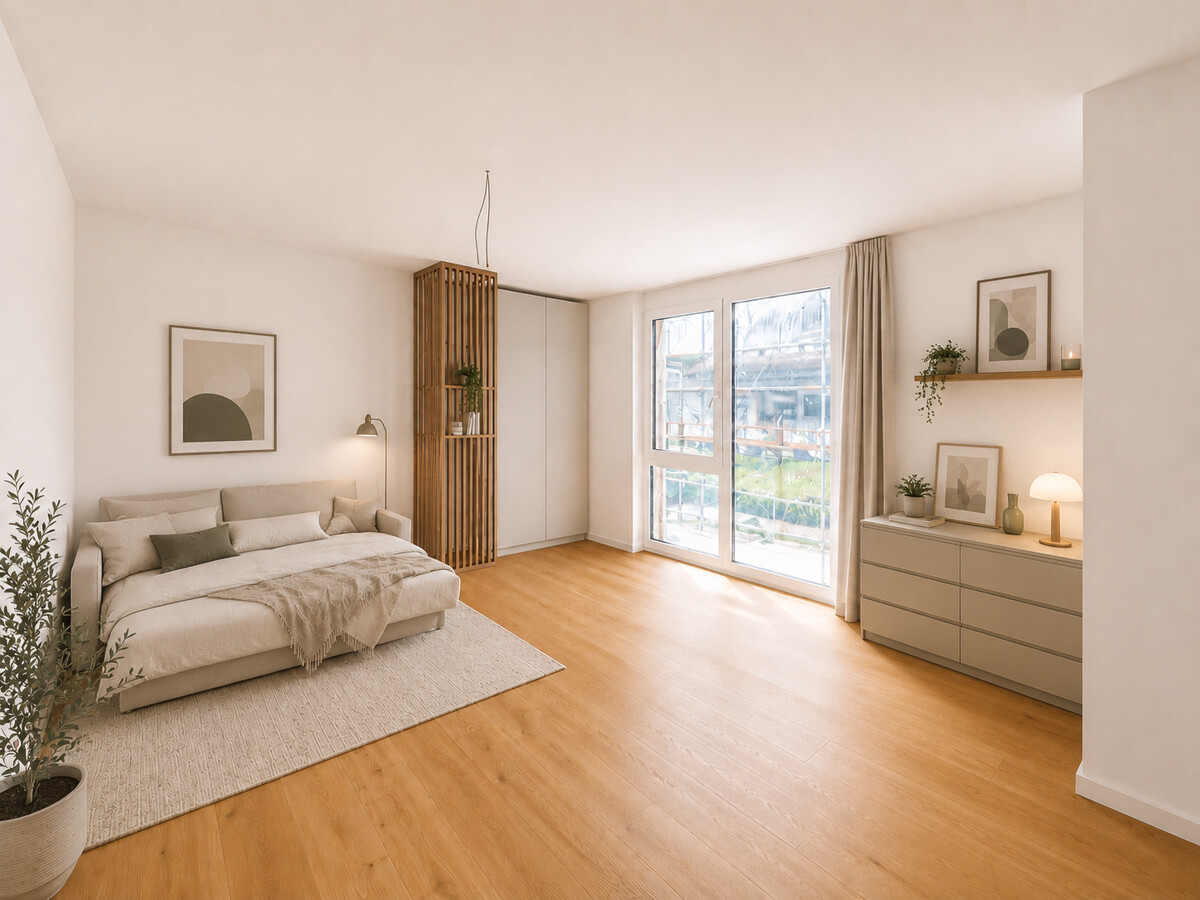 Gemütliche 1-Zimmer Wohnung in perfekter Nähe zum IT-Campus! - Photo 2
