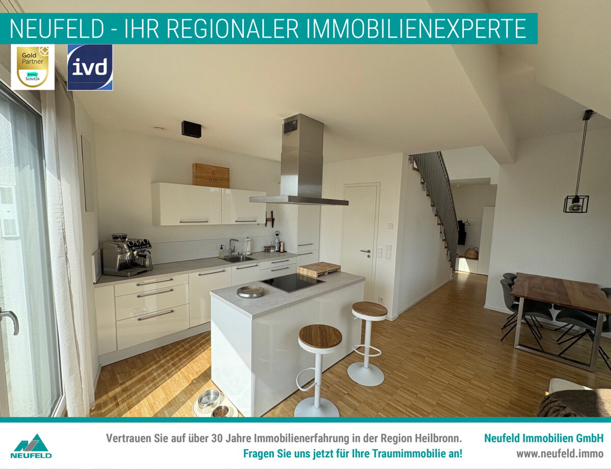 Traumhafte 4,5 Zimmer Maisonettewohnung mit schöner Dachterrasse zu vermieten! - Photo 4