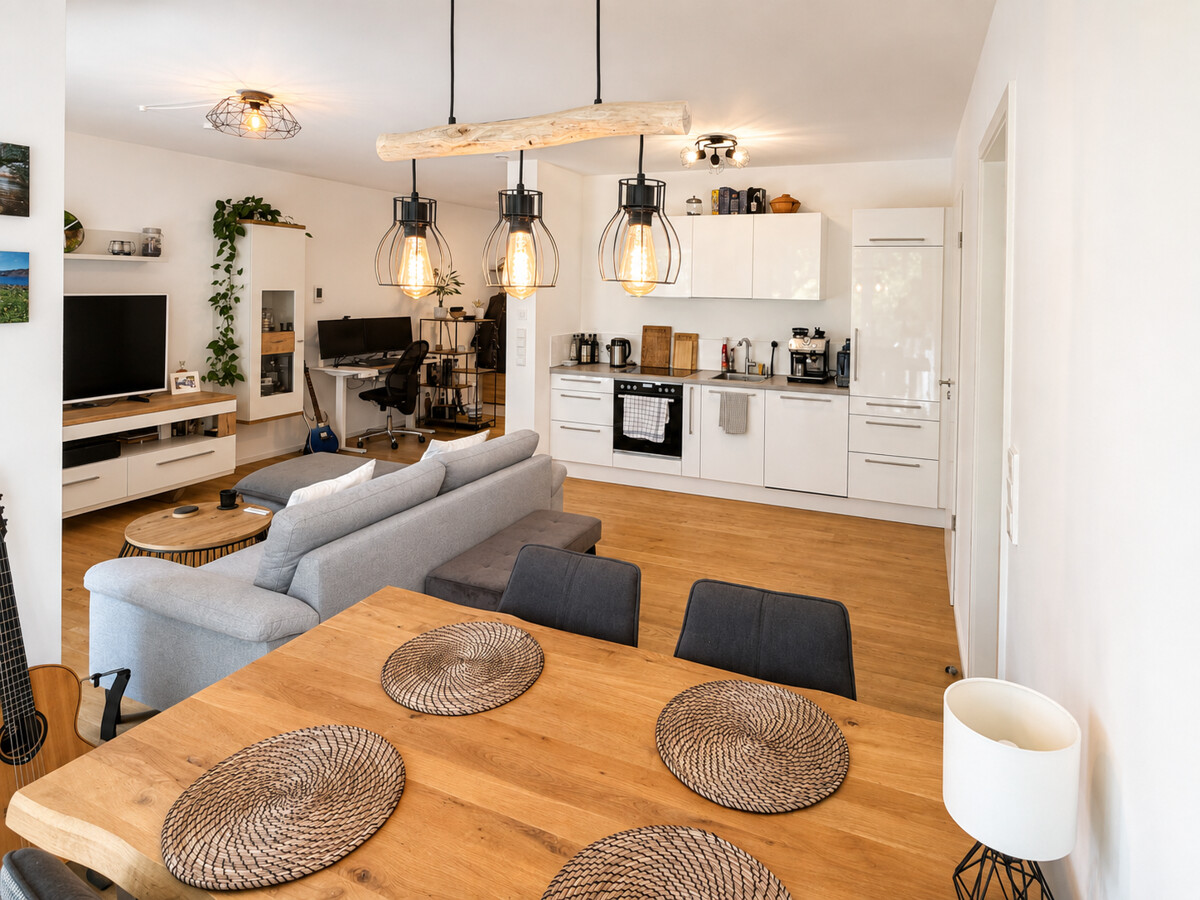 Seniorenfreundlich und modern, Barrierefreie 2-Zimmer-Wohnung mit Garten - Photo 3