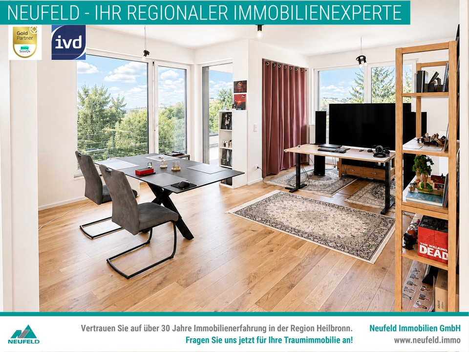 Traumhafte 3-Zimmer Penthouse Wohnung in idyllischer Lage wartet auf Sie! - Photo 2
