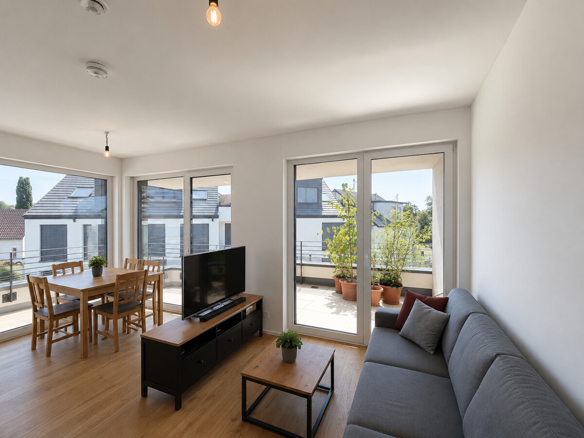 Traumhafte 2-Zimmer Penthouse Wohnung in idyllischer Lage wartet auf Sie! - Photo 1