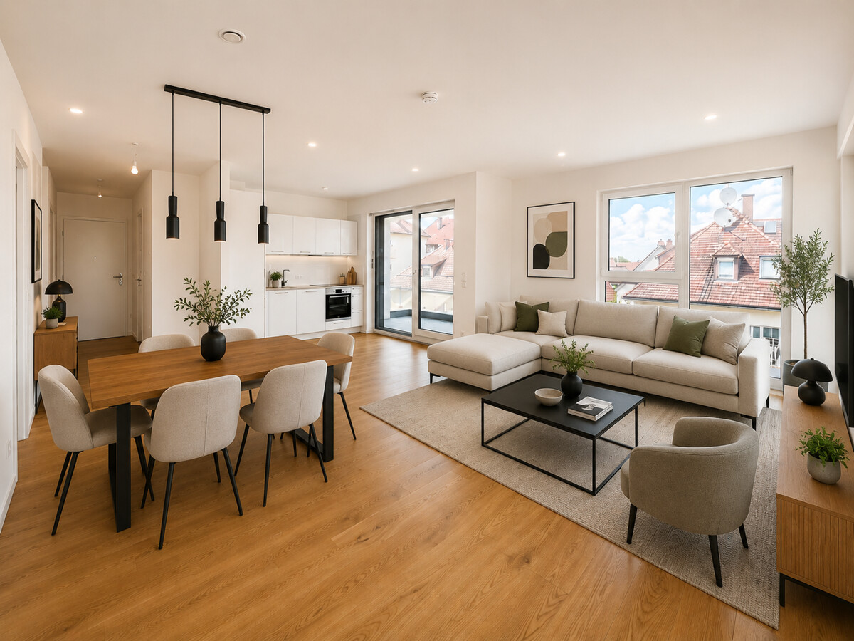 Eindrucksvolle 3-Zimmer Wohnung in bester Lage zu vermieten! - Photo 4