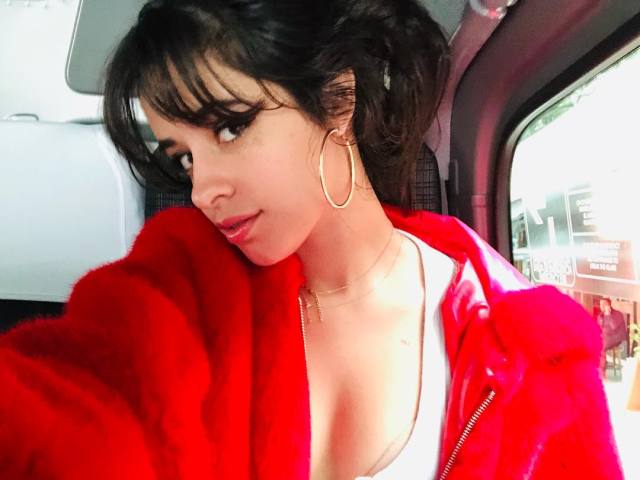 Camila Cabello Hot in Red