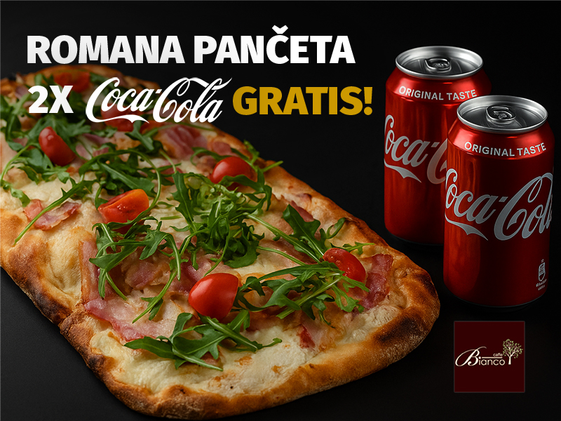 Romana Pančeta + 2x Coca Cola