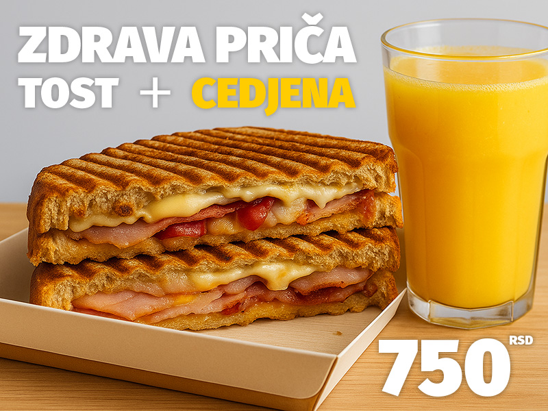 Zdrava Priča tost akcija