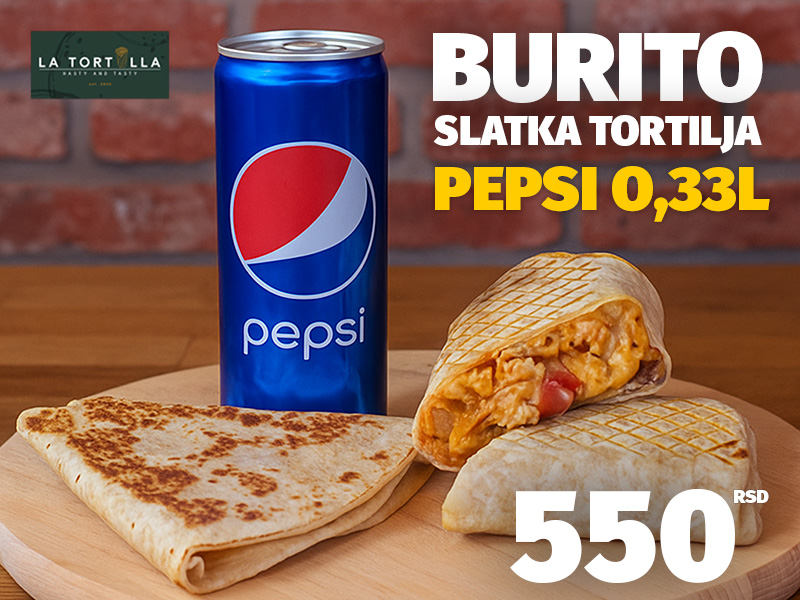 Burito Slatka Tortilja Akcija Loznica