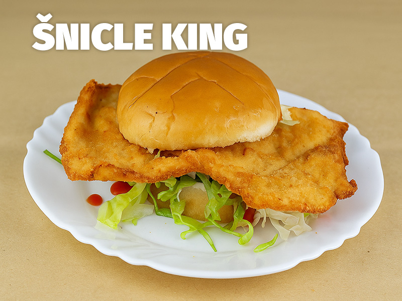 Šnicle King Novo