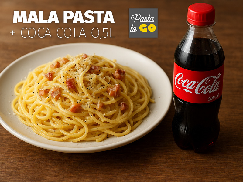 Mala Pasta + Coca Cola 0,5l