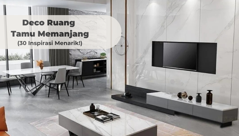 Deco Ruang Tamu Memanjang (30 Inspirasi Menarik!) | FRWD by CUURA Space