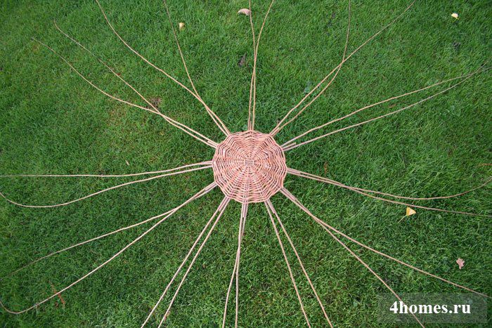 Корзины из лозы и ивы пошаговая инструкция для начинающих