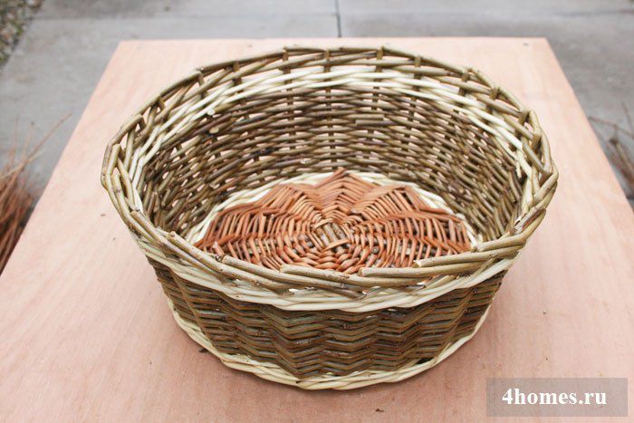 Корзины из лозы и ивы пошаговая инструкция для начинающих