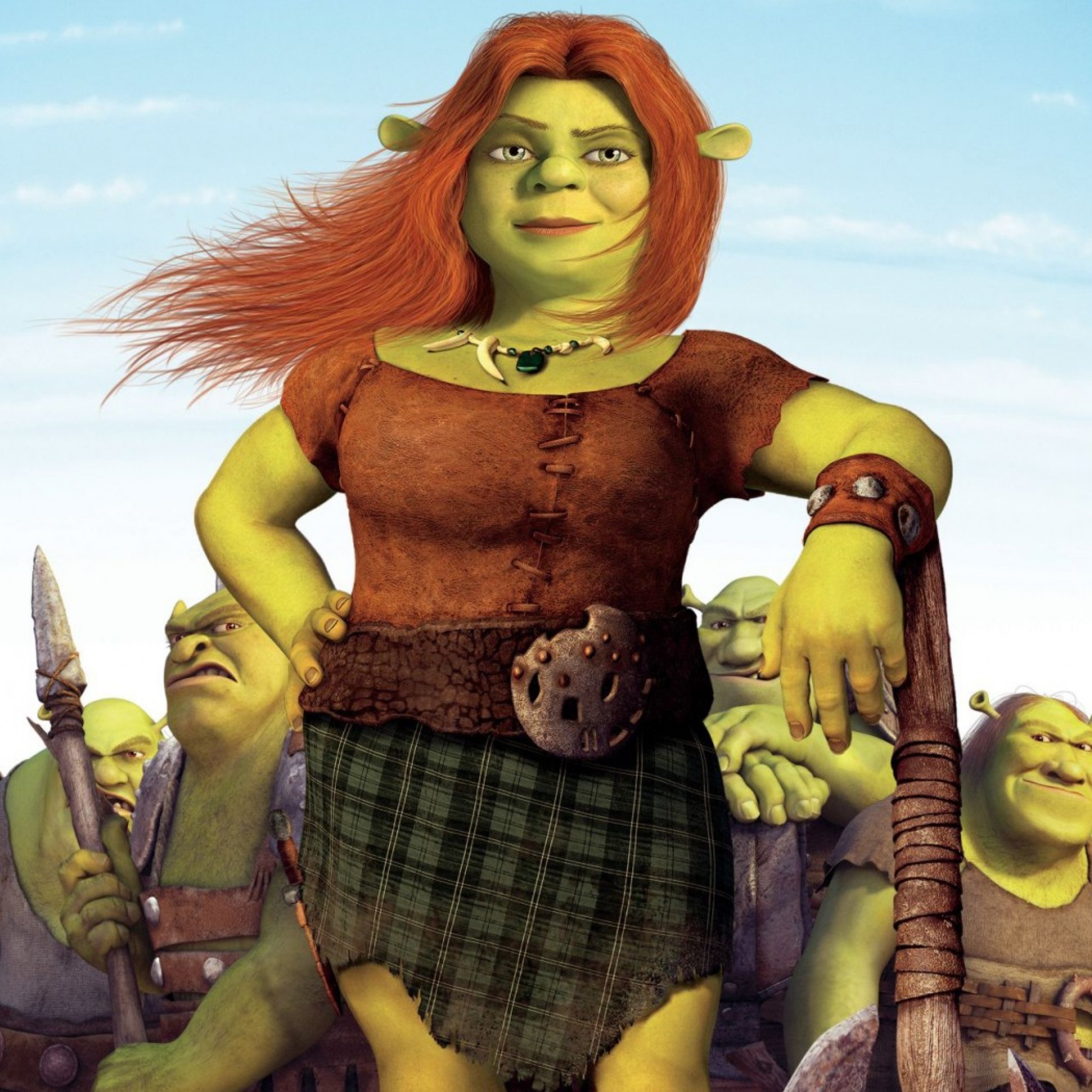 Wallpaper shrek forever after, fiona, cartoon