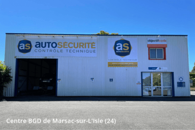 Auto Sécurité Marsac-sur-l'Isle Façade