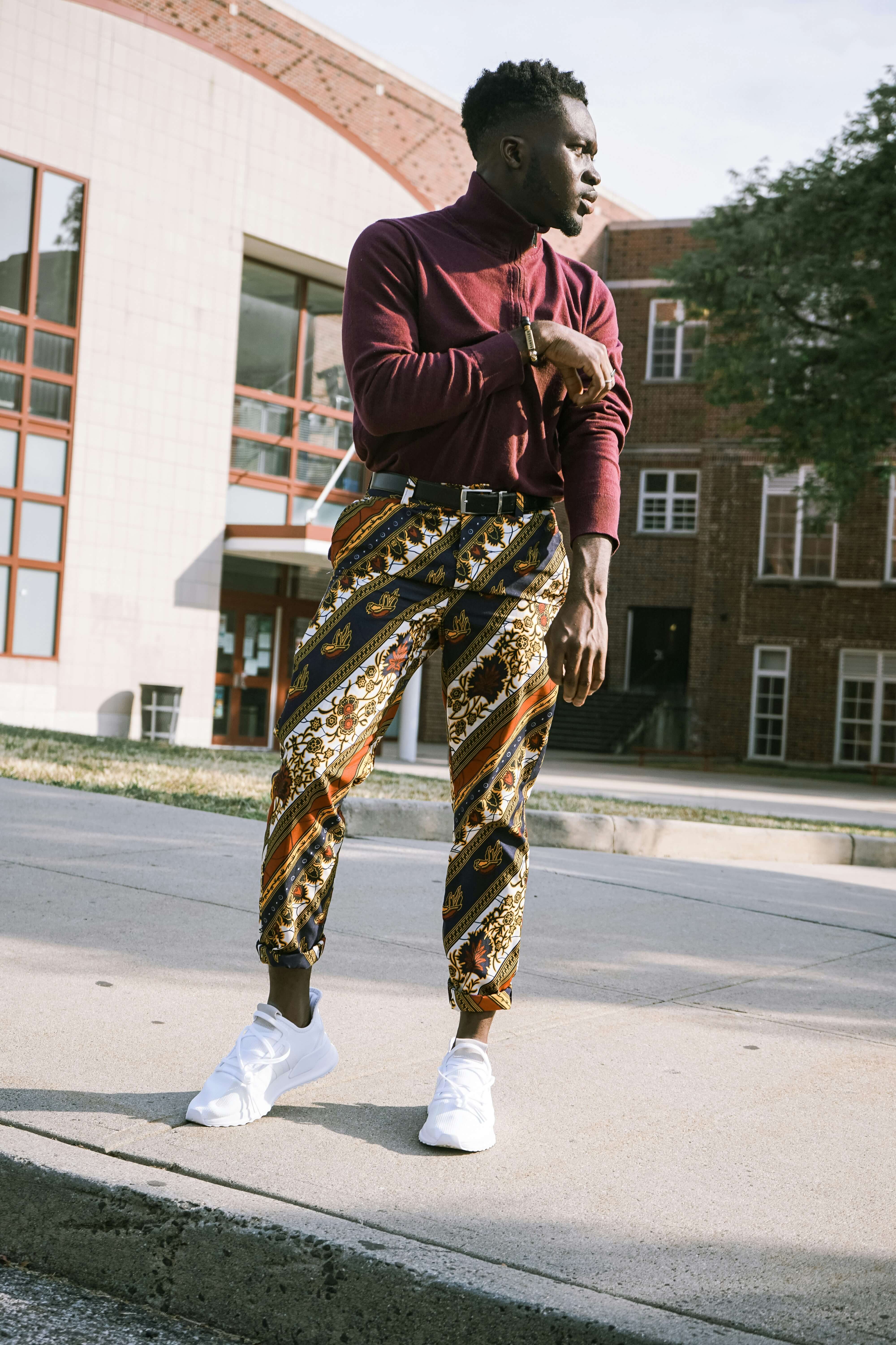 Mixed Colour Trousers