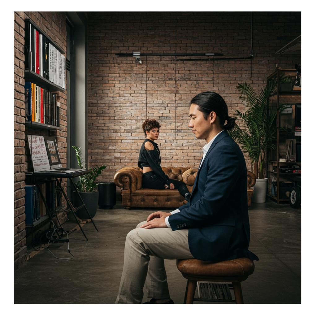 Example of a social media content grid showing the sequence of teasers, reveals, and testimonials.