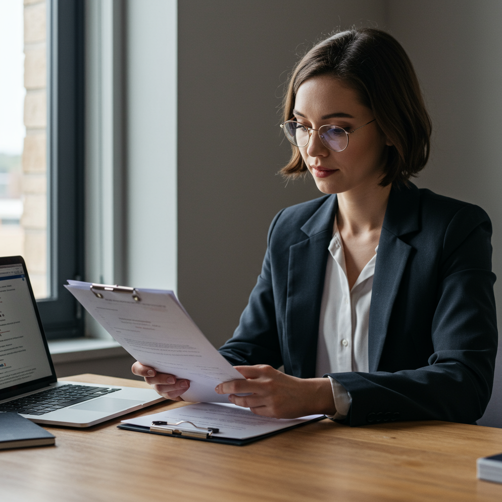 A person signing a document, symbolizing a clear and beneficial contractual agreement.
