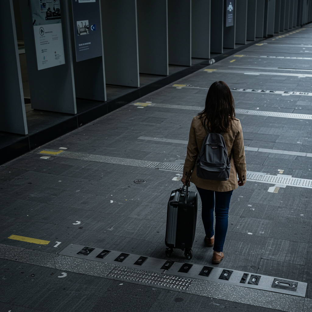 A clear, welcoming sign indicating accessible parking, with universal symbols and easy-to-read font.
