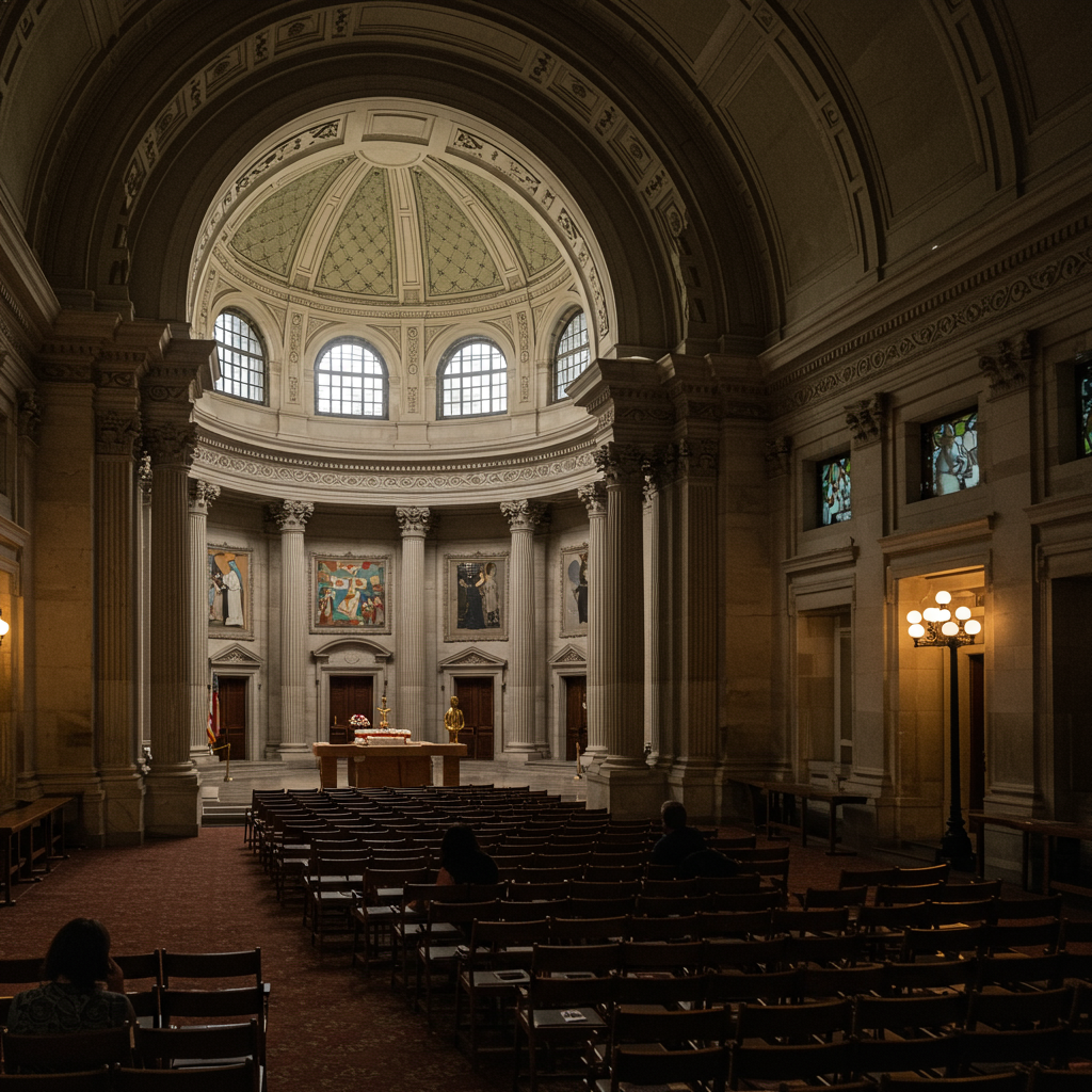 The U.S. Capitol Building at night, illustrating the high-profile nature of events in Washington D.C.