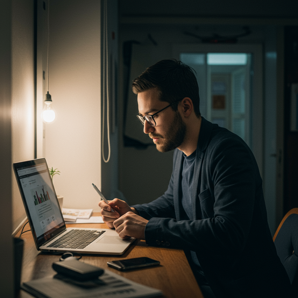 An example of a clean, branded guest Wi-Fi splash page on a smartphone.