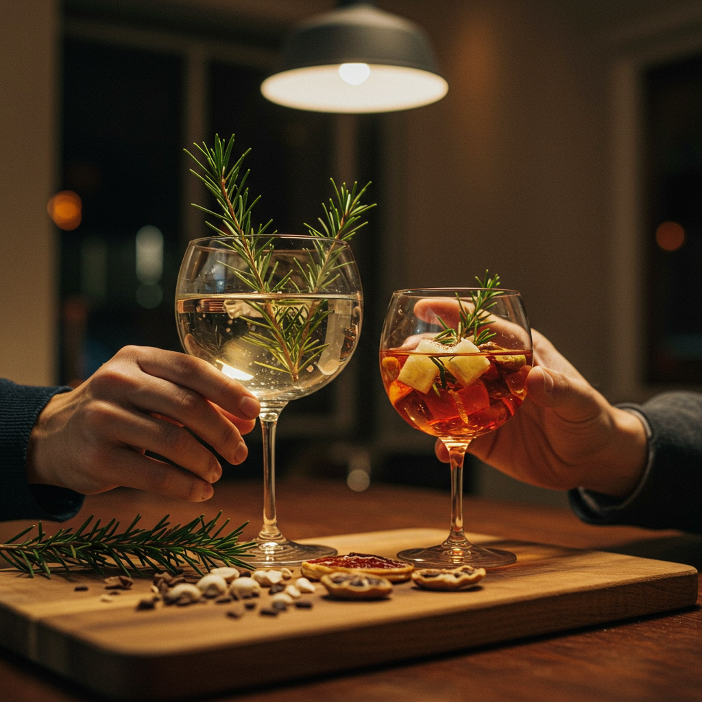 A visually appealing composition of branded products alongside a personalized note, ready to be shared on social media.