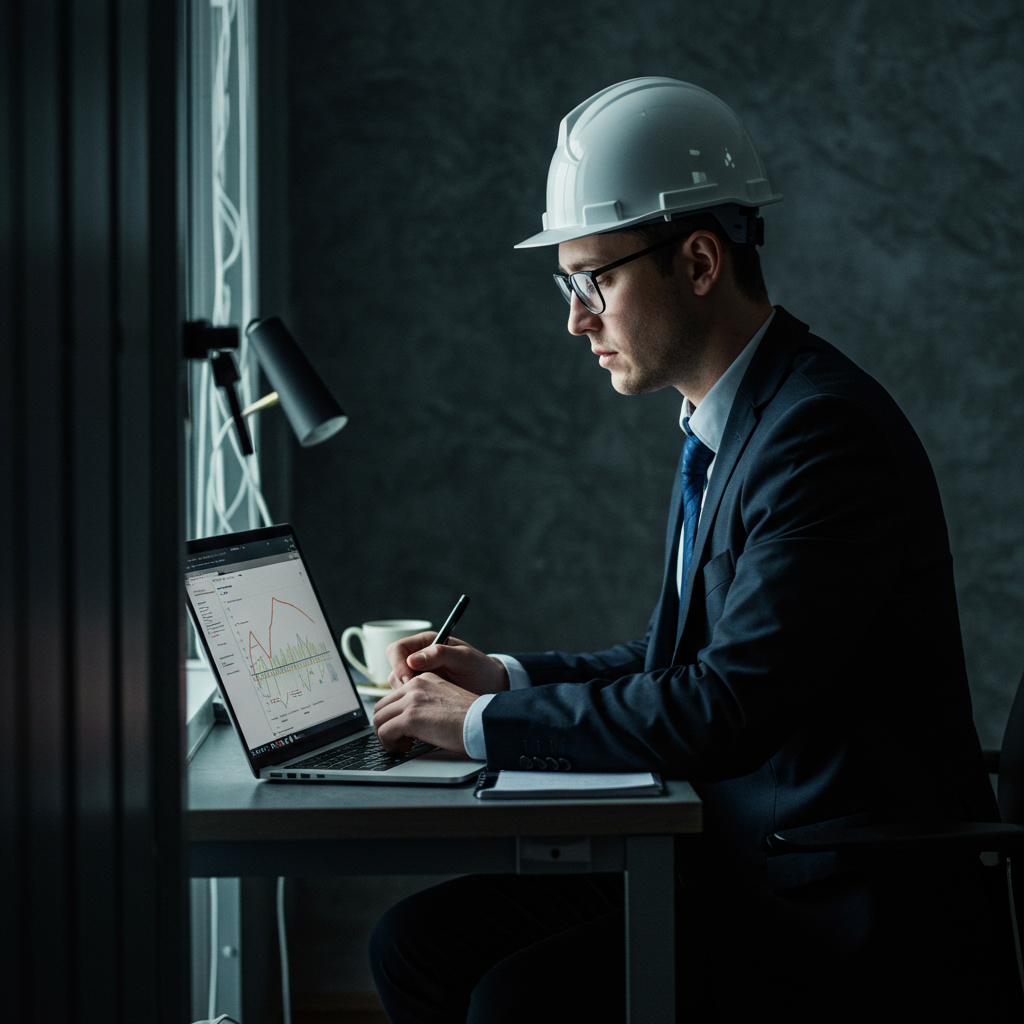 Diagram of an electrical circuit showing the voltage drop along a conductor.