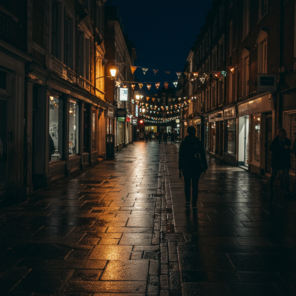 A large outdoor event stage under a cloudy sky, illustrating the need for weather planning.