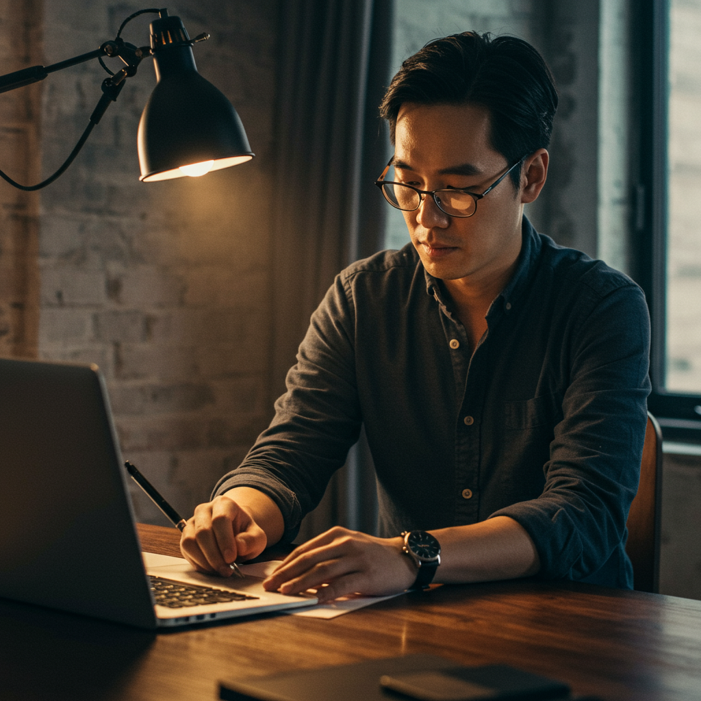 A strategic meeting where professionals are collaborating over a project plan, symbolizing effective stakeholder management.