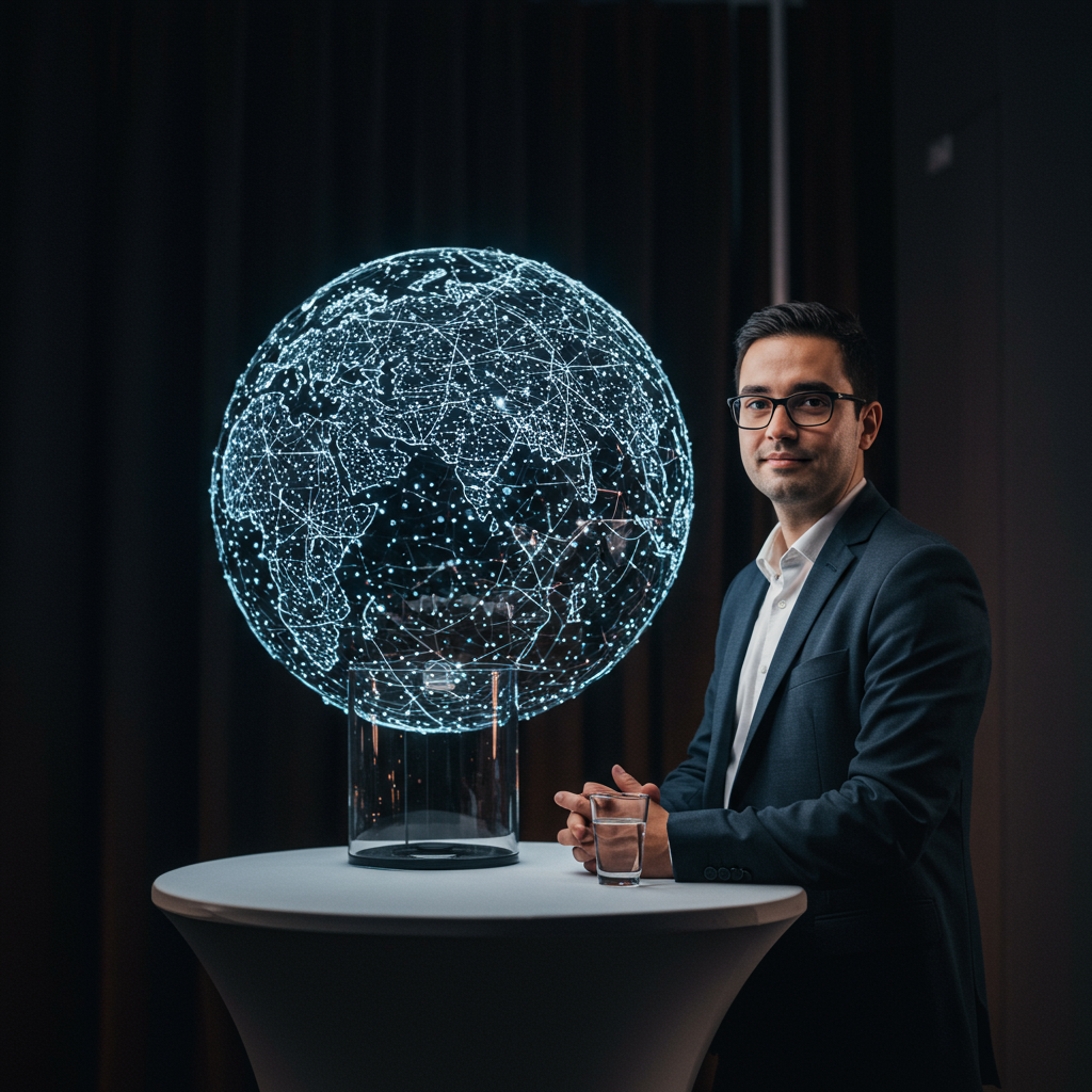 Flowchart showing the integration of AI in the different phases of event organization