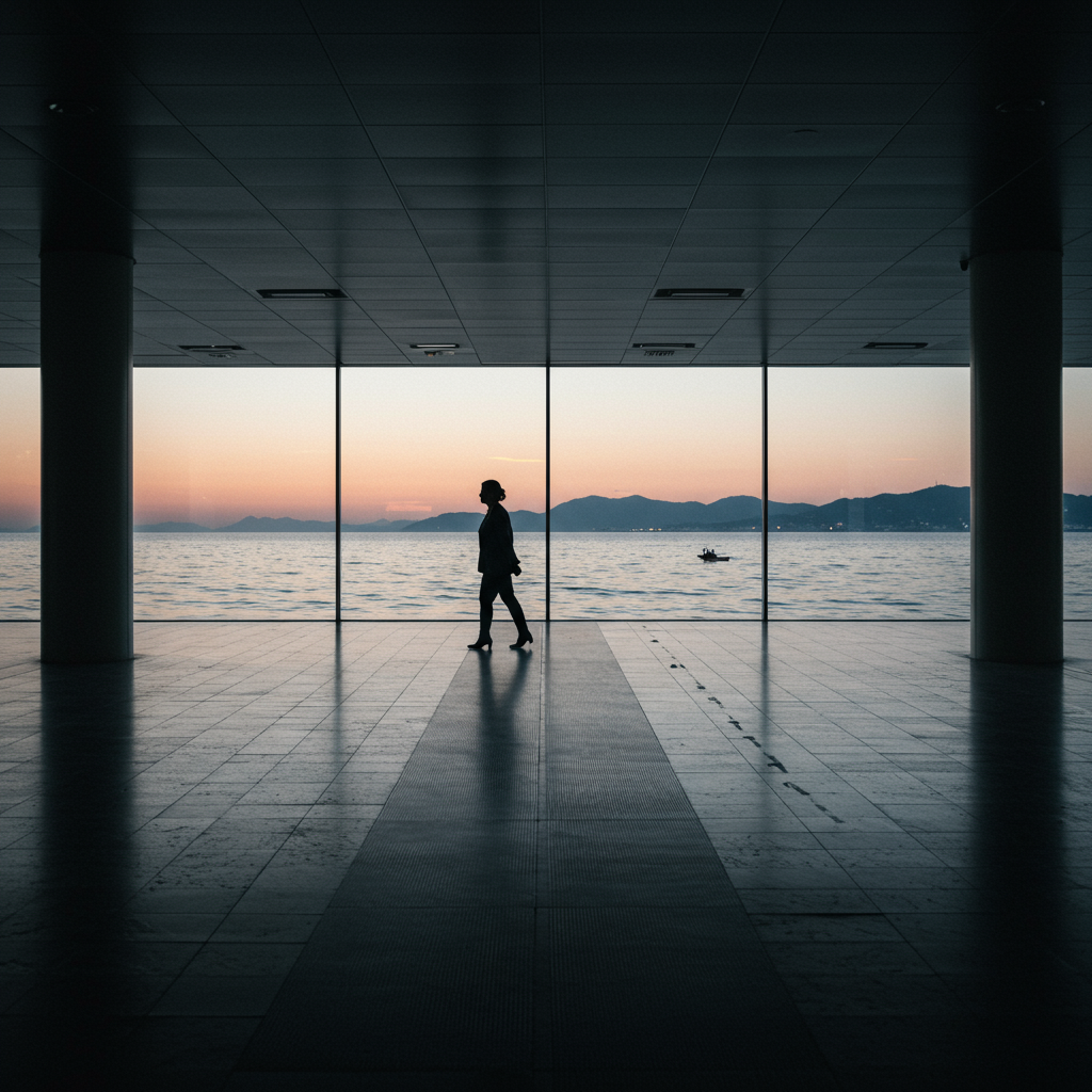 A sustainable transport network connecting business hubs, symbolizing efficient travel planning.