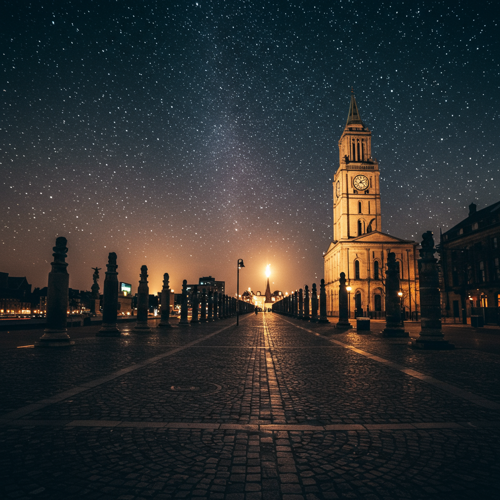 A team of event professionals collaborating on a project plan in a modern office.