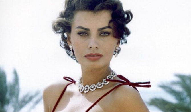 На фото: Софи Лорен (Sophia Loren)