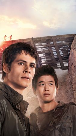 Maze Runner 2, The Scorch Trials, movie, Dylan O'Brien, action (vertical)