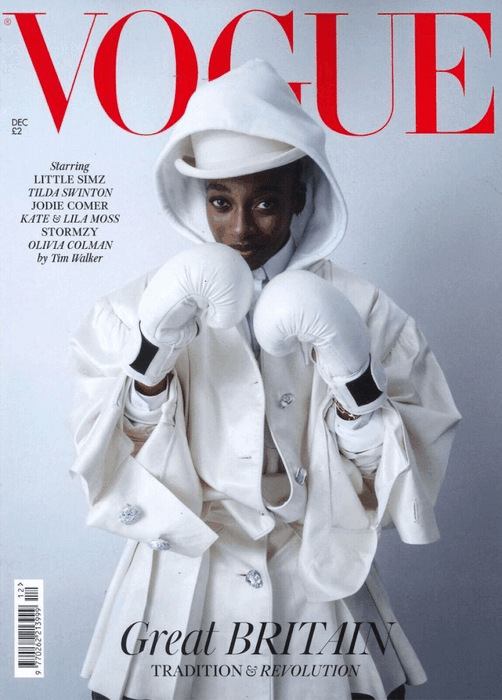 Vogue (British) December 2023 magazine cover