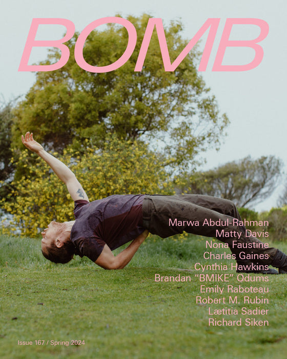 Bomb magazine cover