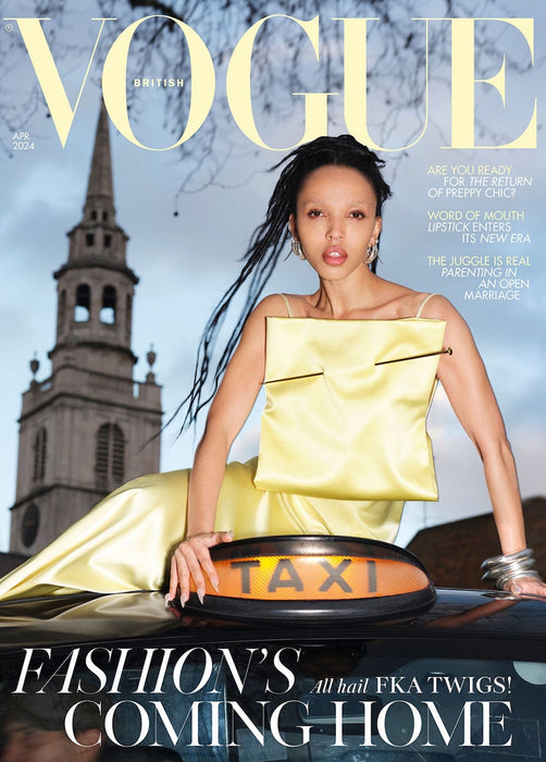 Vogue (British) April 2024 magazine cover