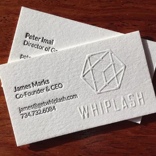 Embossed & Debossed Business Cards Printing Nairobi
