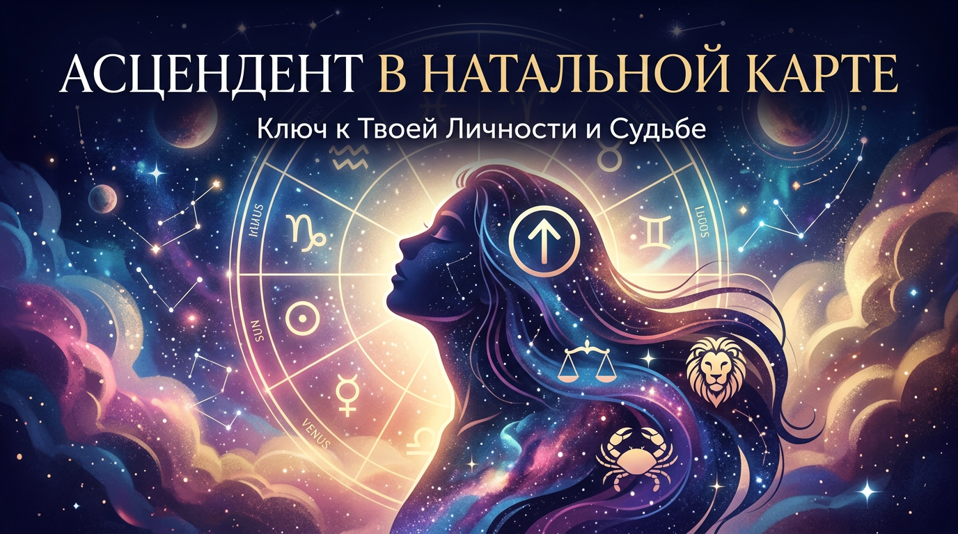 Натальная карта и асцендент: восходящий знак и его влияние на личность