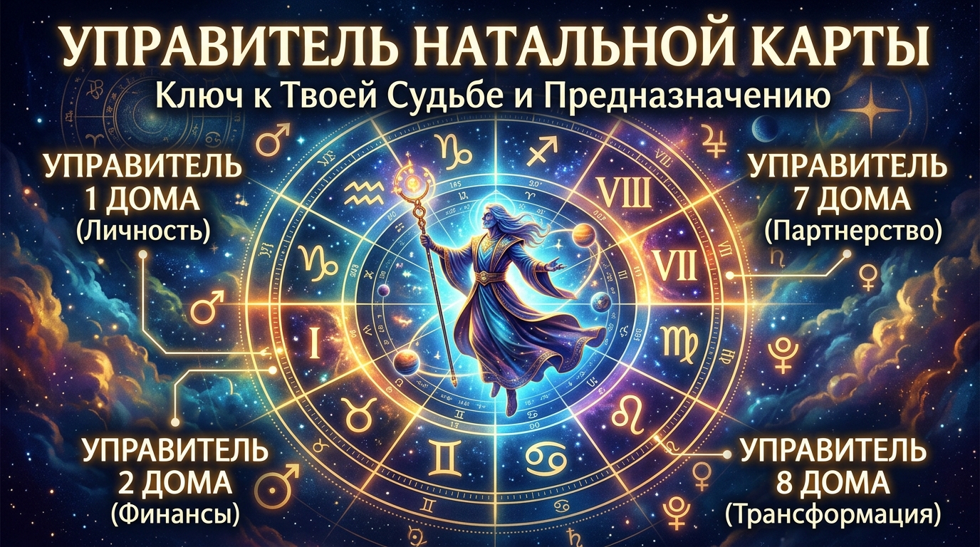 Управитель натальной карты: как найти главную планету и что она значит