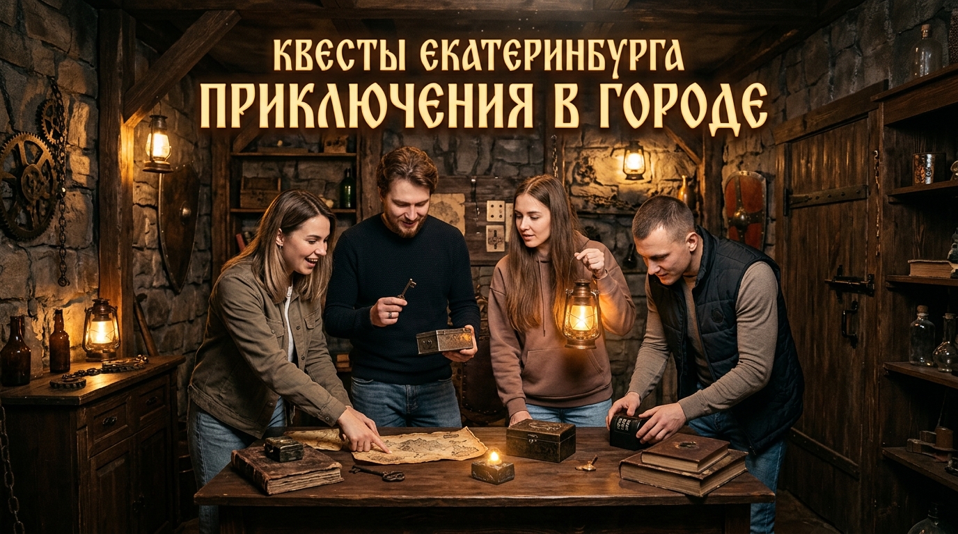 Квесты в Екатеринбург: лучшие escape-room и квест-румы города