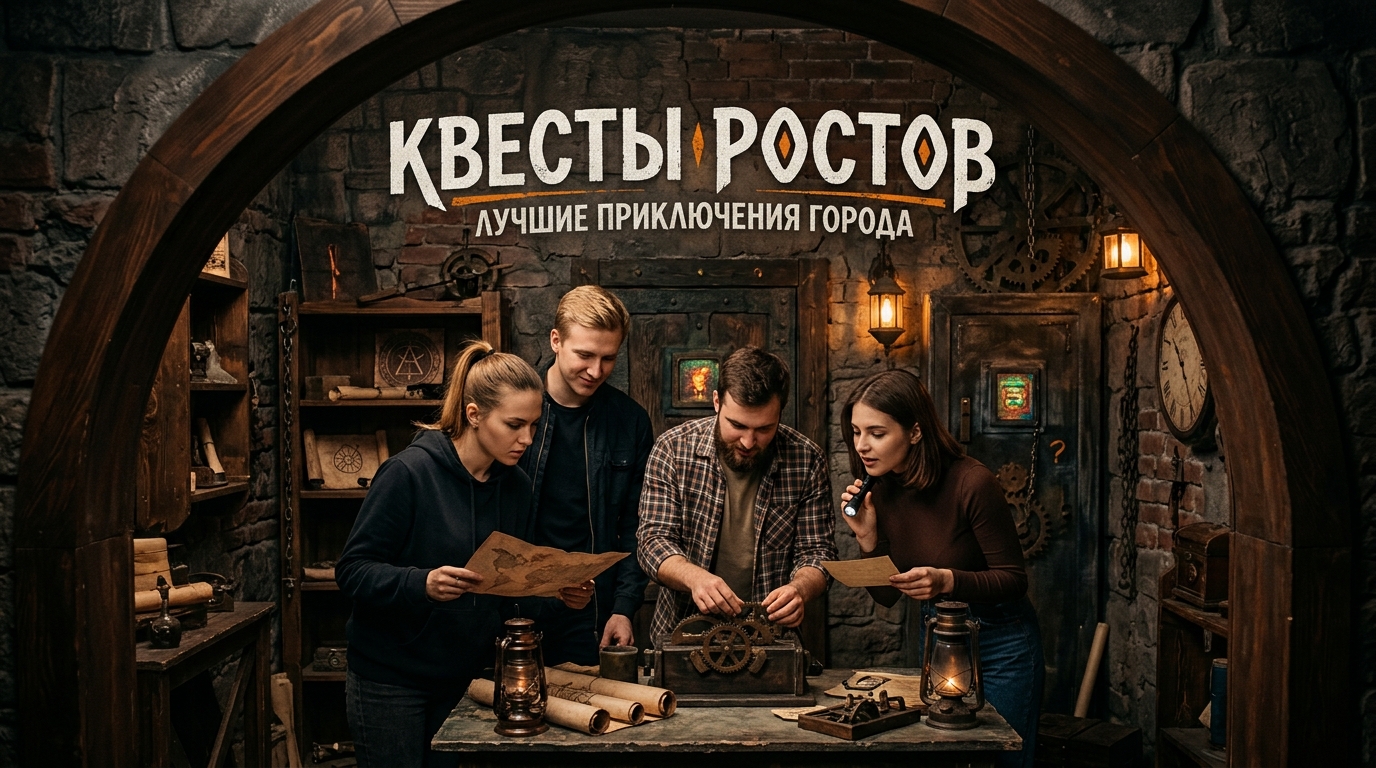 Квесты в Ростов-на-Дону: лучшие escape-room и квест-румы города