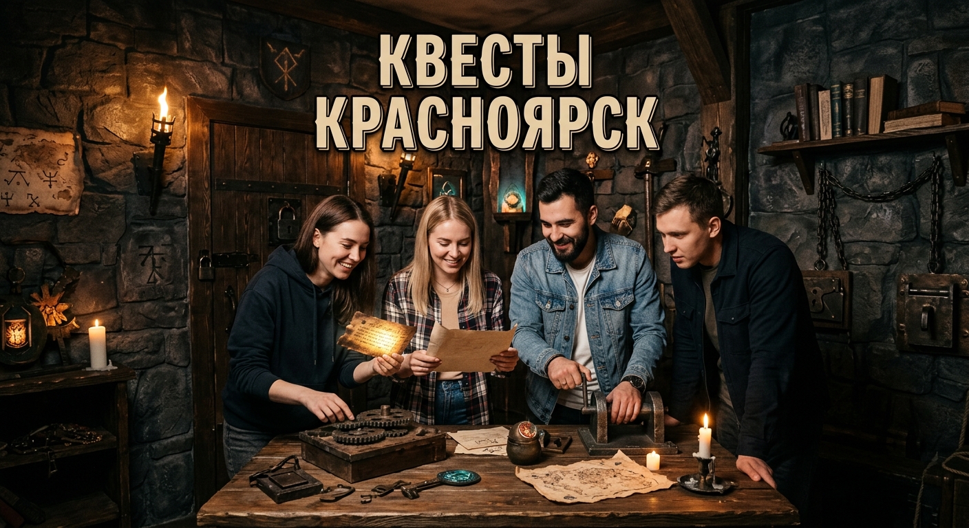 Квесты в Красноярск: лучшие escape-room и квест-румы города