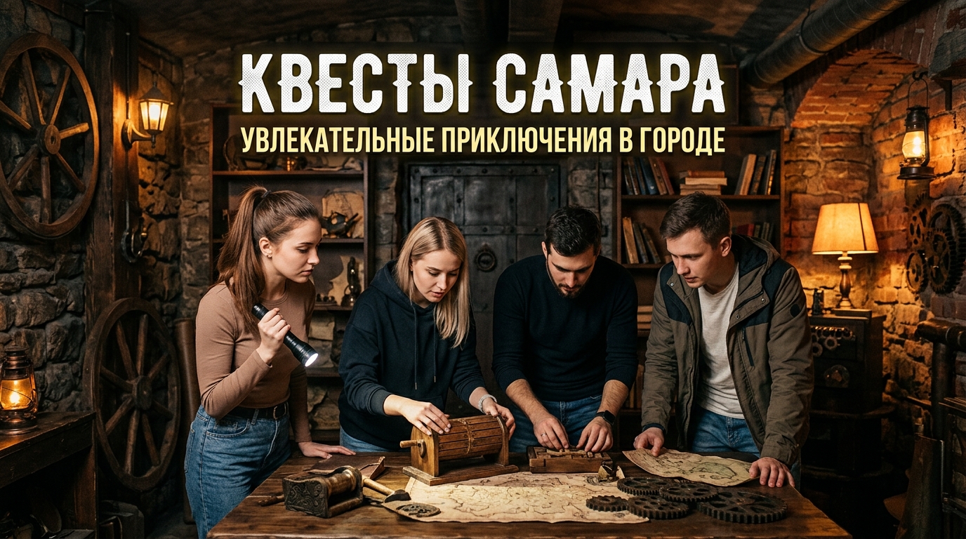 Квесты в Самара: лучшие escape-room и квест-румы города