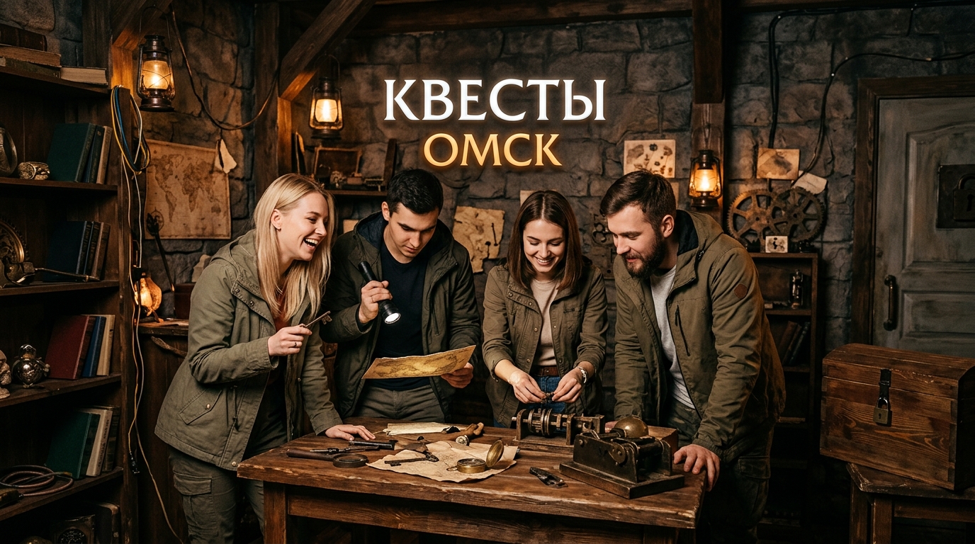 Квесты в Омск: лучшие escape-room и квест-румы города