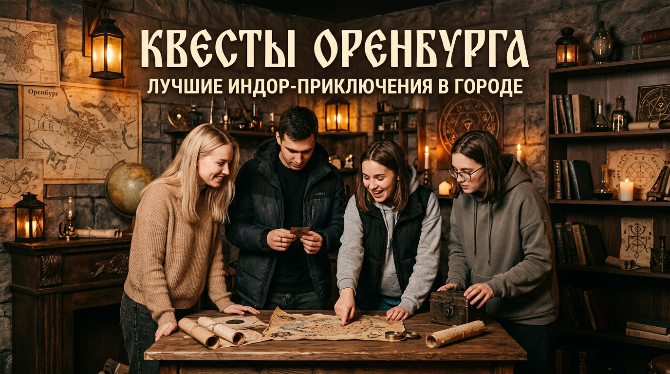 Квесты в Оренбург: лучшие escape-room и квест-румы города
