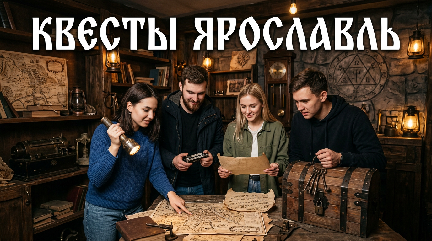 Квесты в Ярославль: лучшие escape-room и квест-румы города