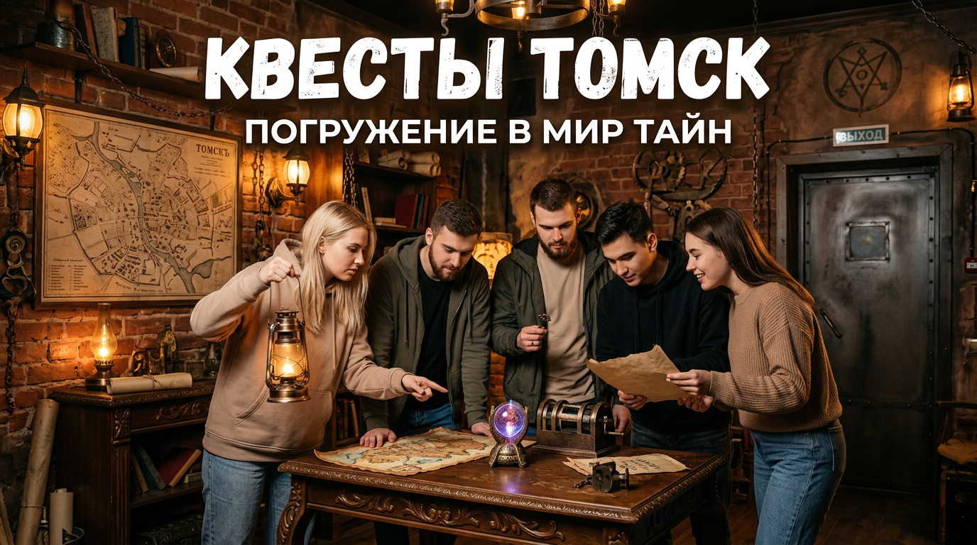 Квесты в Томск: лучшие escape-room и квест-румы города